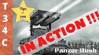 How to use T34C properly feat. ALAN4 from Hellsangel ally [Panzer Rush]