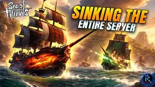 Sea Of Thieves || Ron & Crew Destroys Everyone In The Sea