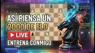 Directo de Ajedrez ♟️ | Objetivo 2100 de ELO + Partidas con Subs