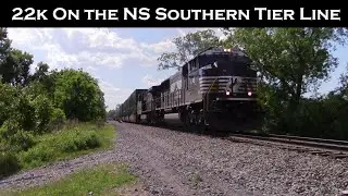 NS 22k on the Southern Tier Line!