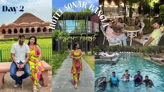 Luxury Resort inside Forest - HOTEL SONAR BANGLA Joypur Forest 🍀|| Bishnupur #sonarbangla