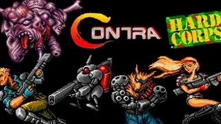 Contra: Hard Corps Robotron hack (все уровни) Без оружия/Без урона (Fang) #1