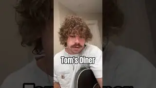 Tom's Diner ( Dyland Cotrone cover) #music #singer #cover #song #tomsdiner #shorts #trending