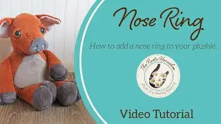 How to add a nose ring to your plushie.