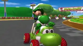 MARIO KART: DOUBLE DASH!! (GAMECUBE) FLOWER CUP 100CC 8-4-24 #mariokartdoubledash #gaming #nintendo