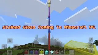 Minecraft PE Update News - Stained Glass Confirmed For Minecraft PE 1.2