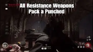 Call of Duty WW2 All Resistance Weapons Pack a Punched
