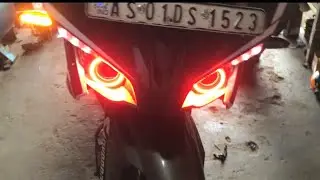 Rs 200 angel light install /ring light/