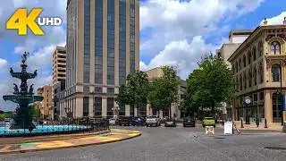 Montgomery Alabama 4K Driving Tour | Downtown Streets and Historic Landmarks