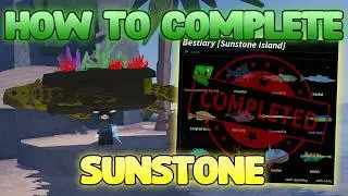 (UPDATED GUIDE) BESTIARY: SUNSTONE - FISCH