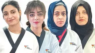 New 4 Poomsae Rising Stars | Individual Under 25 Recognize Poomsae | Mishal | Tahreem | Umna | Umna