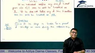 RESIDENTIAL STATUS FIRST CLASS for CA INTER, CS EXECUTIVE, CMA INTERMEDIATE 