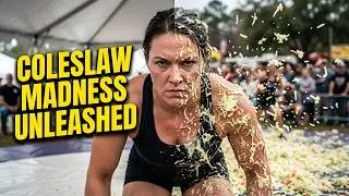 The Coleslaw wrestling at the World Famous Cabbage Patch part 2