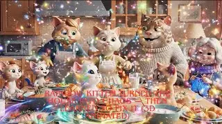 Rainbow Kitten Turned the House Into Chaos — Then Learned to Fix It (3D Animated)