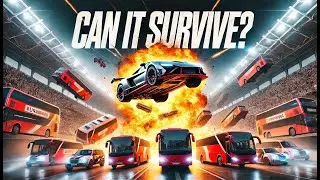 IMPOSSIBLE BUS JUMP - Will It Survive?/BeamNG.drive