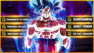 F2P GREATNESS!! LEVEL 10 LINKS 100% RAINBOW STAR EZA PHY ULTRA INSTINCT GOKU! (DBZ: Dokkan Battle)