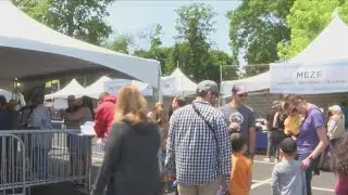 Last day of the annual Greek Festival