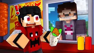 Tem algo de ERRADO com esse CARRO DE COMIDAS no Minecraft