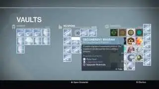 Destiny Engram Decoding Video #1 - Decoherent Engrams