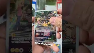 Had to get this card! ⚡⚡#pikachu #pokemon151 #pokemon151 #packopening #artrare #shorts