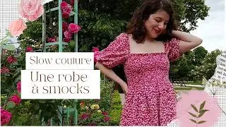 Slow couture - Je couds une robe &agrave; smocks