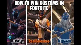 How to Win Customs on Fortnite😂😂😂 #PolyGamers