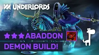 ★★★ ABADDON + HEART! Dota Underlords DEMON LINEUP!
