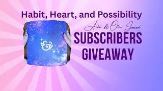 Archer and Olive Journal Giveaway Ad