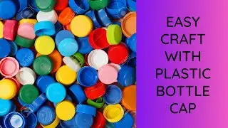 Easy bottle cap craft | DIY | Best out of waste | #Shorts | bottle cap ideas