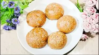 Khameer atta buns recepie | leftover atta buns recepie