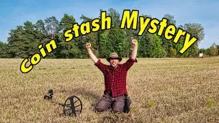500-year old silver coin stash found METAL DETECTING