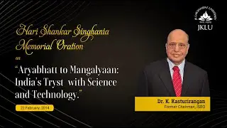 Dr. K. Kasturirangan | JKLU Laureate Award 2014