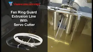 Fan Ring Guard Extrusion Line With Servo Cutter /  For Table Fan / Stand Fan / Wall Fan / Auto Fan
