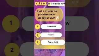 O primeiro &aacute;lbum de Taylor Swift?