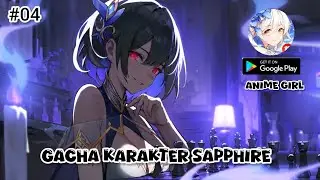 Goddess of fate waifu RPG Gacha Game Karakter Sapphire Ticket 80 Gameplay