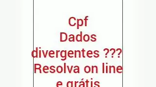 CPF divergente