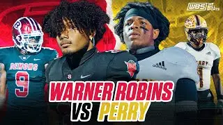 🚨 A THRILLER Down to The Last Play!🔥 | Warner Robins vs Perry Full Game Highlights