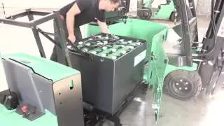 Mitsubishi EDiA EM Battery Exchange