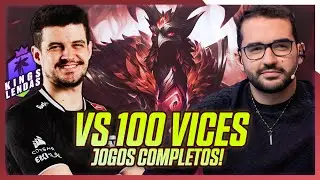 SÉRIE COMPLETA CONTRA 100 VICES! | KINGS LENDAS - Kamikat+