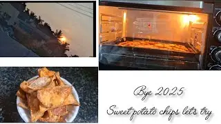 2025 ಕೊನೆಯ ಸೂರ್ಯಾಸ್ತ,  sweet potato chips honest review. 