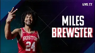 Miles Brewster: College Basketball Star Talks Film, Leadership and Patriot League Goals | LIVEwithTY