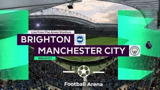 Brighton vs Manchester City | English Premier League | FIFA 20 Simulation Match | PS4
