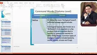 NEBOSH Diploma Level Command Words|Part 2 (As per NEBOSH Guide)