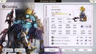 Another Eden Global 2.2.300 Guildna 5* Review, Skills And Gameplay! Despair +10 Gear and Grasta!