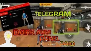 Free fire panel dark aura paid panel download  telegram 