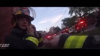 S4 Appartmentbuilding DFD ride along Dutch firefighters.