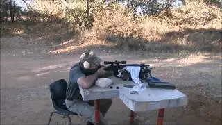 Ruger mini 30 Testfiring for accuracy at 100m with S&B Training Ammo