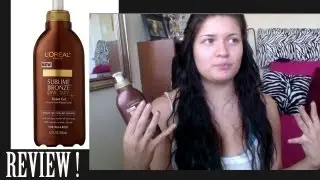 L'oreal sublime bronze self tanner REVIEW