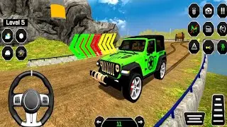 Experience offroad jeep driving with exciting levels and smooth control!