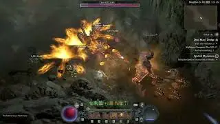 Diablo 4 Season 1: Omnipower Fireball Sorc vs T100 Butcher in 20s